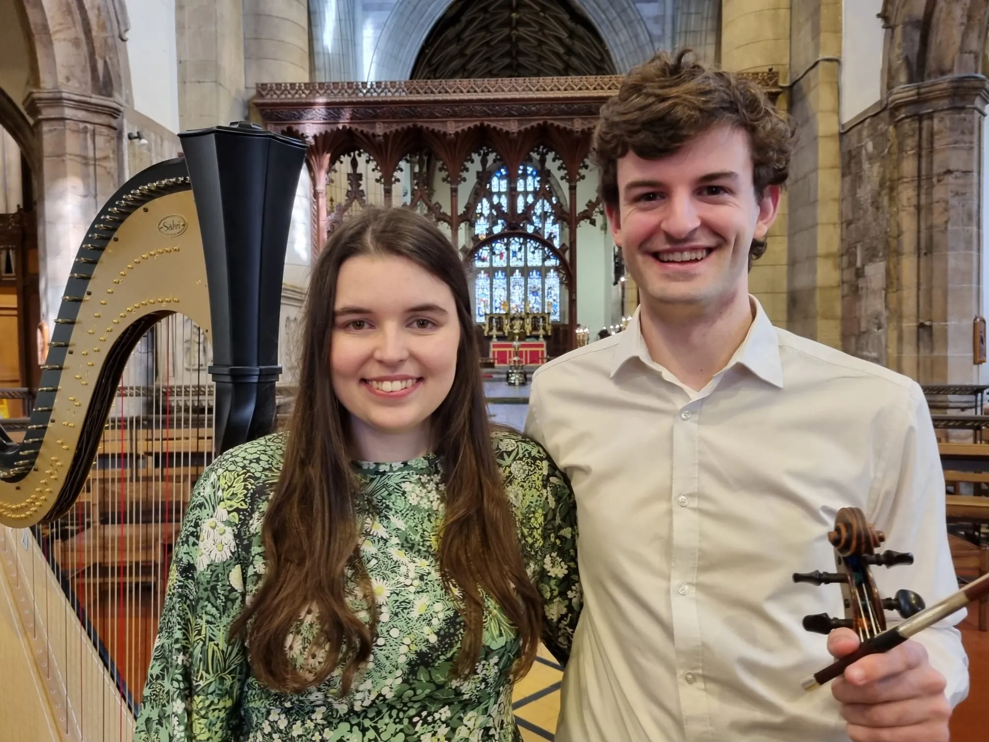 Angharad Huw and James Warburton - Duo with James Warburton